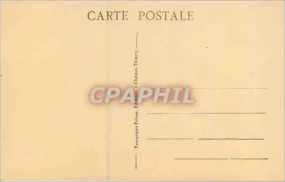 Meaux (S. et M.) — Ogród Biskupi — Wydawca Fongogne Frères, Château-Thierry — Rewers