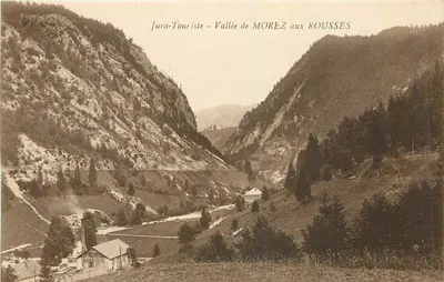 Vallée de MOREZ aux ROUSSSES — Jura-Towiste — H. F. Chane