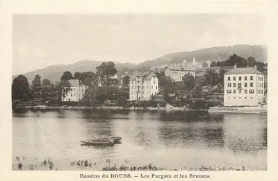 Bassins do DOUBS — Les Pargots e les Brenets — Editor não identificado