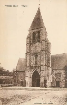 Vierzon (Cher) — A Igreja — Editor Paul Poivert, Vierzon