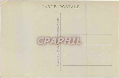 Gorges do Tarn — La Sablière — Compieur General, Paris (39) — Verso