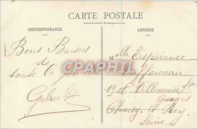 Vichy — Źródło Wielkiej Siatki — wydawca anonimowy, nr serii 632 — Rewers