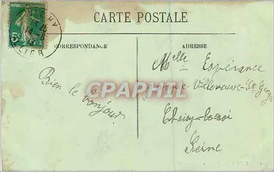 Vichy — Centralna Aleja Parku — LL. — N° 66 — Rewers