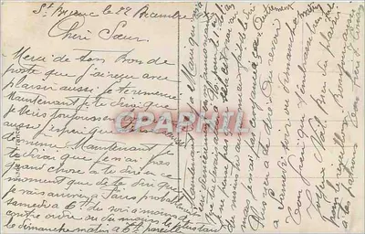 Żołnierz i kobieta — Boże Narodzenie — REX 4392 — Rewers