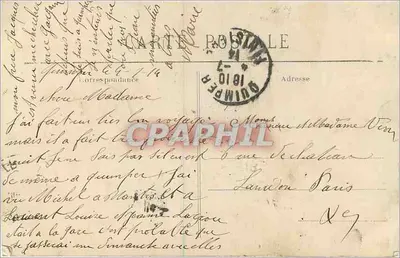 Quimper — Wieża Starej Fortyfikacji — kolekcja Villard, Quimper — Rewers