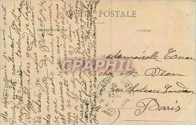 Quimper - Le Mont Frugy — Sammlung Villard, Quimper — Rückseite