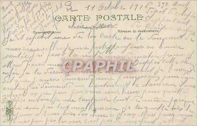 Dieppe. As Docas na chegada de um navio de passageiros — n° 3137 — Verso