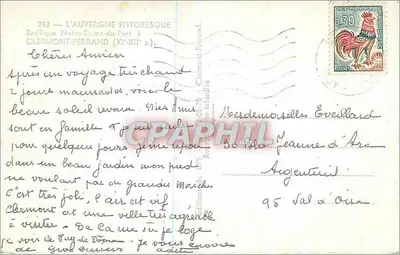 Basílica Nossa Senhora do Portão — Clermont-Ferrand (XI-XIIe s.) — Éditions du LVS — Verso