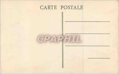 Gien (Loiret) — Budynek, ulica Victor-Hugo — Café des Arts — Foto Letage — Rewers