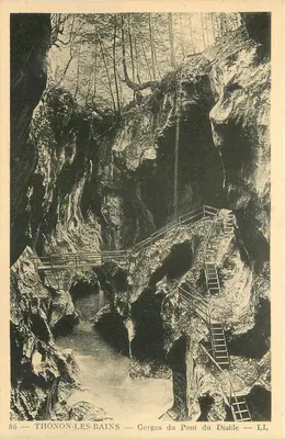 Thonon-les-Bains — Gorges do Pont du Diable — LL, n°86