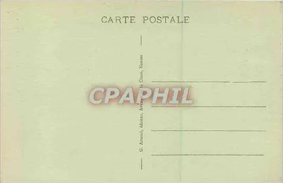 Caen — Porta de Socorro do Castelo — G. Aranci, editor, Nantes — Verso