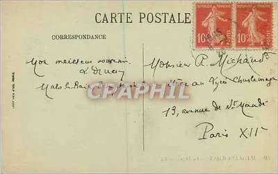 Malo-les-Bains — A Digue — LL. — Editor LL. n°50 — Verso