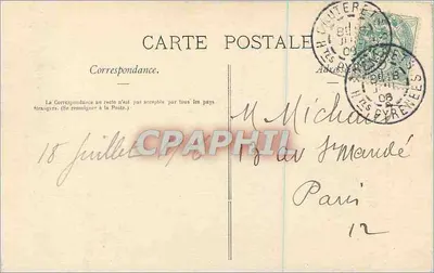 Cauterets — Le Gâve de Cauterets. Établissements du Petit Saint-Sauveur et du Pré. — Les Pyrénées Illustrées, n° 117 — Rewers
