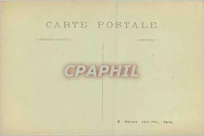 Vincennes — Stare Królewskie Pałac — Ogólny widok — E. M. déposé — Rewers