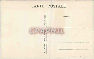 Bords de l'Yerres — pêcheurs au bord d'un étang — Cuvillier, Yerres, n°548 — Verso