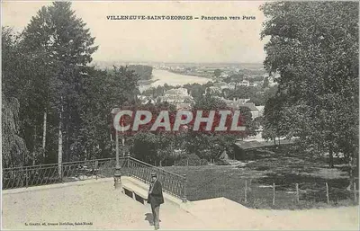 Villeneuve-Saint-Georges — Panorama em direção a Paris — L. Giraux, Avenida Herbillion, Saint-Mandé