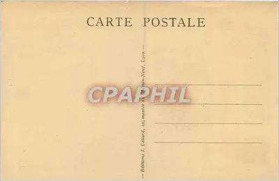 A catástrofe de Lyon-Saint-Jean — Lado norte do deslizamento — Edições J. Celloird, Lyon — Verso