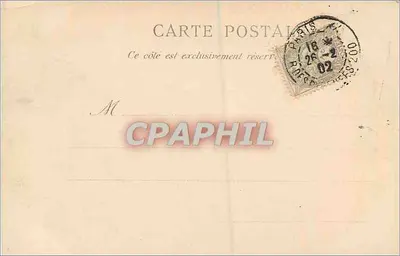 Souvenir centenariu Victora Hugo — autorstwa E. Mesplès — Rewers