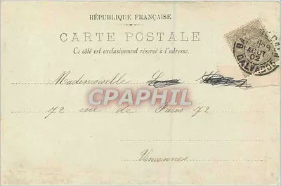 Caen — Stara Kościoła św. Etienne — LL. — Rewers