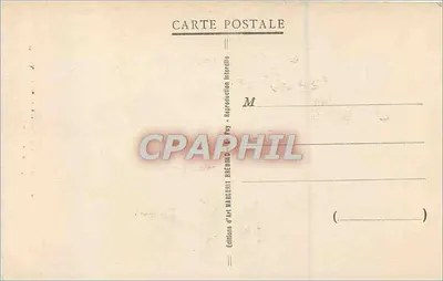 Yssingeaux — O Hotel de Ville (século XV) — Edições de Arte Margery Bremond du Puy — Verso