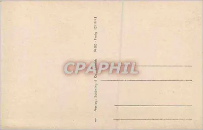 Lindau i. B. - Port — widok portu z parowcami — wydawca Schöning & Co. nr 12119 — Rewers