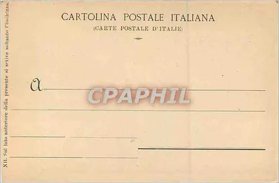 Plaza de San Pedro en el Vaticano — vista aérea — Tarjeta Postal Italiana — Reverso