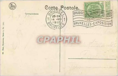 Brussels — Palace of Justice — Ed. Neils, Brussels, No. 156 — Back