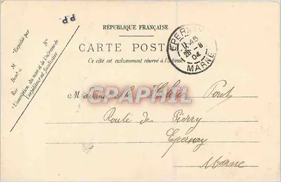 Épernay — De Kapel van het Ziekenhuis Auban-Moët — Épernay Illustré, n°78 — Achterkant