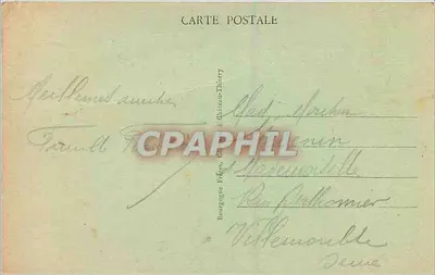 Dormans (Marne) - Capela da Reconhecimento da Marne — Verso