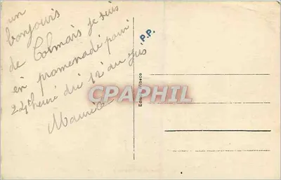 Colmar - Pomnik Rappa i Katedra — Wydawnictwo Wibeco, nr 123 — Rewers