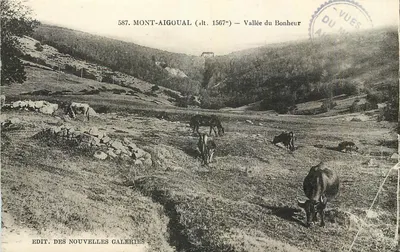 मॉंट-एगूअल (s.l.t. 1567m) — बोनहूर की घाटी — एडिटर डेस नूवेल्स गैलेरीज़