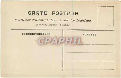 Paris überschwemmt (Januar 1910) — Rue de Lille — Sammlung Taride — Rückseite