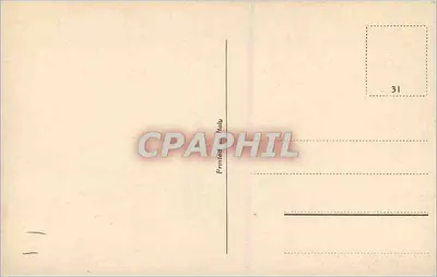 Napoli Panorama — widok panoramiczny miasta z Wulkanem na tle — wydawca nieznany, nr serii 31 — Rewers