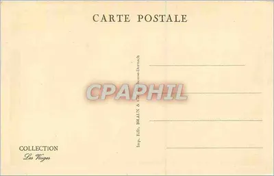 Belfort — Ogólny widok i zamek — Kolekcja Les Vosges, wydawca Bratin & Cie, Dornach — Rewers