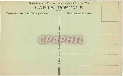 Senlis (Oise) — A Igreja de São Pedro e Tribunal de Comércio — J. Bourgogne, editor — Verso