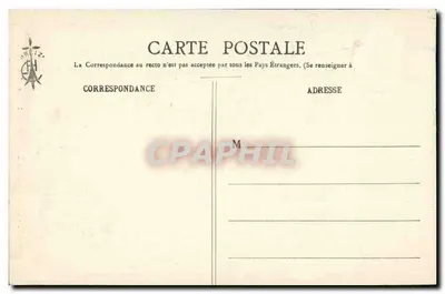 Bretagne — Een doop in Plougastral-Daoulas (F.) — Collectie E. Hamon, St-Brieuc — Achterkant