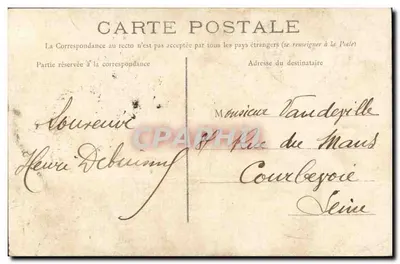 Traje de PONT-L'ABBÉ — G. B. — n° 234 — Verso
