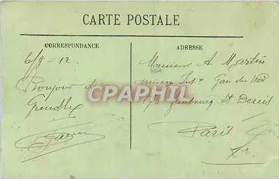 Grenoble — Rzeka Isère i Alpy — LL — Rewers