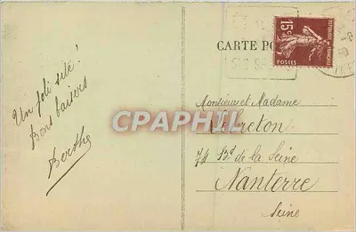 Étretat — Valleuse de Jeanbourg — C.P.A.P.H.I.L. — Verso