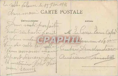 Les Sables-d'Olonne - Vue générale de la Plage — Collection Lucien Arnaud, n° 4372 — Verso