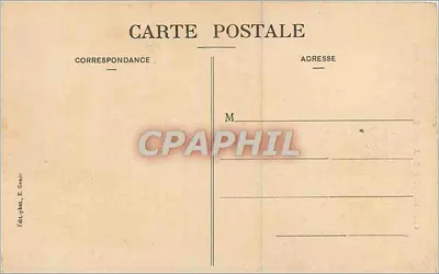 Clermont-Ferrand - Estátua de Vercingétorix — editor E. Gras — Verso