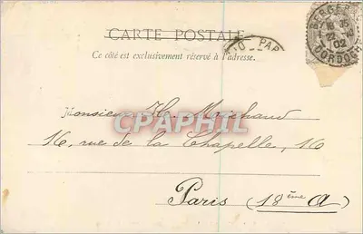 Rocamadour - Vista geral — Loja do Pelerinagem, editor, n°1 — Verso