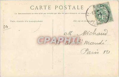 Pointe du Raz — Piekielna Plogoff — Kominek Szatana — Zbiór Villain, Quimper — Rewers