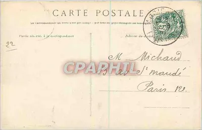La Pointe du Raz — Widok z Przystani na Wyspie Sein — Hôtel de la Pointe du Raz, Quimper — Rewers
