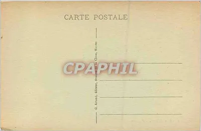 CETTE - Panorama — vista aérea da cidade e do lago — G. Artand, editor, Nantes — Verso