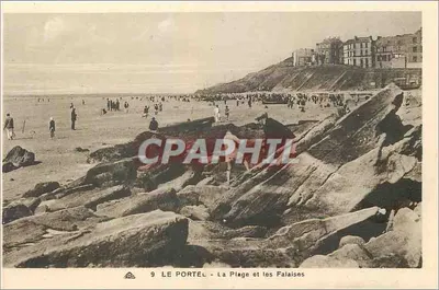 Le Portel - A Praia e as Falésias — editor Cité Alacienne des Arts Bi-dondéaniques, Strasbourg
