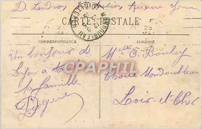 LYON — Plac Carnot — Pomnik Republiki — E. R. — Rewers