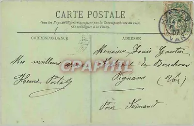MARSEILLE - Um Canto do Vieux Port - LL. - n°61 — Verso