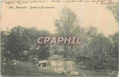 Marselha - Jardim de Acclimação — editor Chaboud & Cie, n° 348
