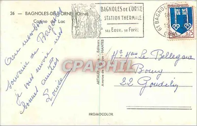 Casino do Lago — Bagnolles-de-l'Orne — editor Artaud, Nantes, n°26 — Verso